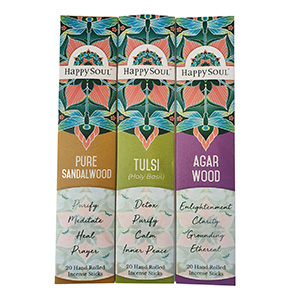 Happy Soul Meditation & Enlightenment Series Natural Incense Sticks…