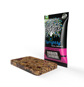 Snackodelight Amaranth Cranberry Energy Bar (40g, Pack of 12)