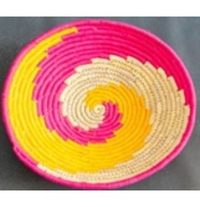 Home Decor Attractive Essential Organic Sabai Multicolour Wall Plate -…