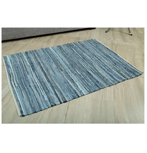 High Quality Denim Rug - Our product is dedicated to our Zero Waste Journey that encourages redesign and repurposes of waste materials.
