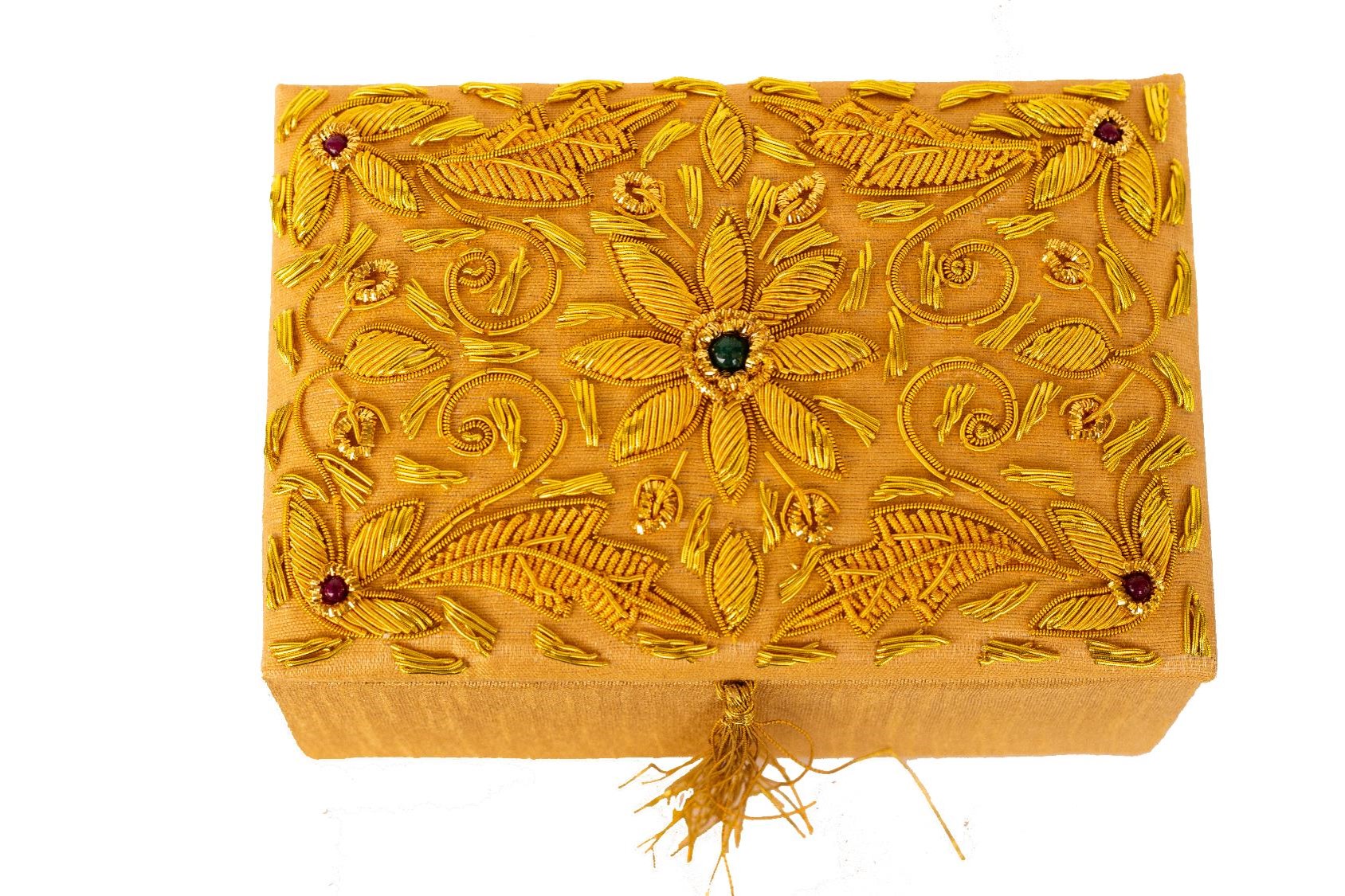 Opulent Homes Rectangle Embroidered Gift Box 1 - 1pc